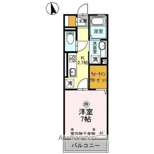 アシスト龍舞【2階】の間取り