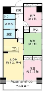 リバティスクエア【301号室号室】の間取り