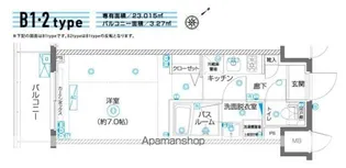 ZOOM横濱EAST【7階】の間取り