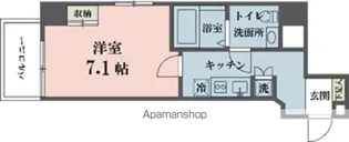 アムス四谷三丁目【4階】の間取り