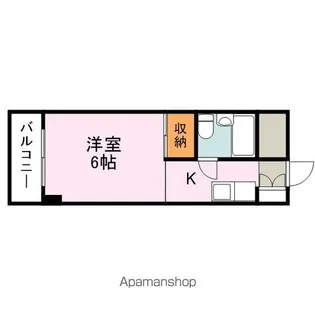 広島県福山市引野町1丁目【マンション】の間取り