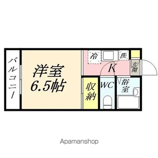 セントフォレスト下中野B【3階】の間取り
