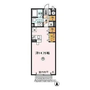 セジュールプランタン 夢棟【2階】の間取り