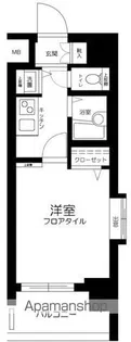 フェニックス芝アストラーレ【15階】の間取り
