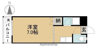 ロイヤルマンション甚目寺【2階】の間取り