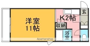 ルーベンクラッセ【1階】の間取り
