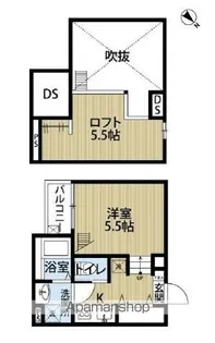 ラ・フォーリア【2階】の間取り
