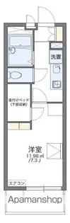 レオパレスHi【1階】の間取り