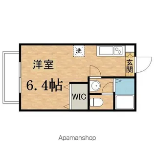 セントラルメゾンA【102号室】の間取り