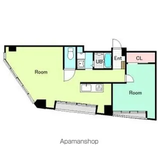 MIYAKO DORI bldg【3階】の間取り