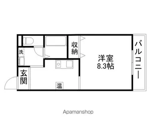 バローゼ10【203号室】の間取り