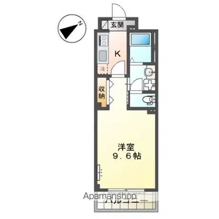 サンプレス五才美【1階】の間取り