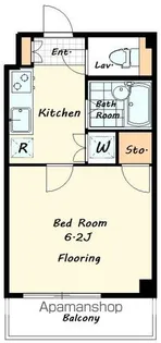 KT三光マンション【401号室】の間取り