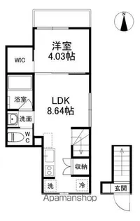 LAZO SALTO KOIWA【2階】の間取り