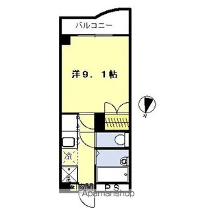 ロイヤルパレス松原【710号室】の間取り