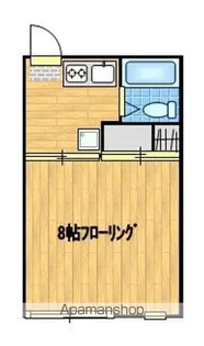 コーポ南【7号室】の間取り