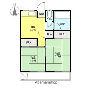 鈴木マンション【203号室】の間取り