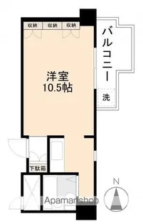 藤塚コーポラス515号【515号室】の間取り
