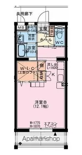 BEIL(ベイル)【3階】の間取り