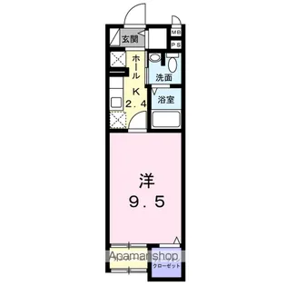 ラウレア【1階】の間取り