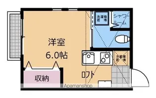 カサ・ミラ小山【103号室】の間取り