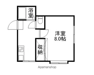 メゾン愛Ⅱ【2階】の間取り