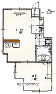 LAHAINA 8【1階】の間取り