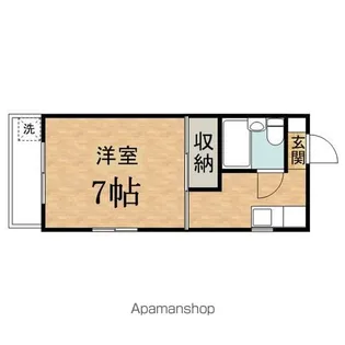 コーポ新生【2階】の間取り