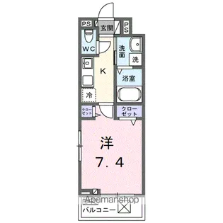 スプレンドーレ【3階】の間取り