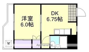 倉敷サンコーポ【2階】の間取り