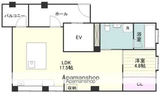 BALENCIA APPARTEMENT【202号室】の間取り
