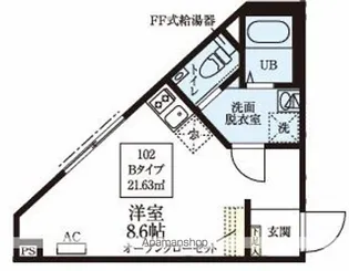 レピュア豊島園レジデンス【3階】の間取り