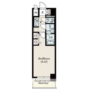 SーRESIDENCE黒川本通一丁目【11階】の間取り