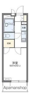 レオパレスエクセルアーク【1階】の間取り