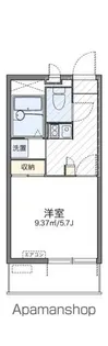 レオパレスオネスティⅤ【3階】の間取り