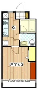 ルミエールメゾン越川【305号室】の間取り