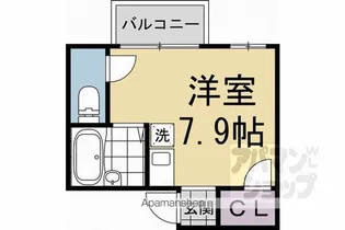 NOIR ET BLANC【103号室】の間取り