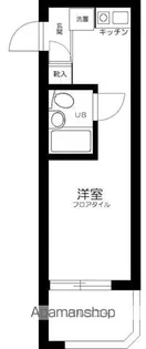 トップ桜新町第2【3階】の間取り