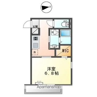 パシフィカ二日市駅前【3階】の間取り