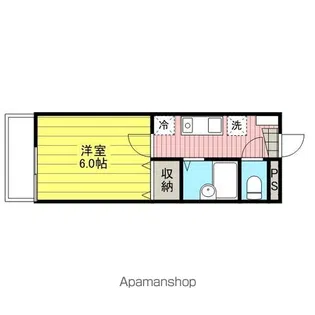 東宏苑【106号室】の間取り