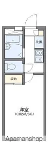 レオパレスコンフォート【1階】の間取り
