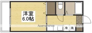 ビッグアップル【2階】の間取り