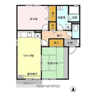 シュトラーレン高野 ABC【2階】の間取り