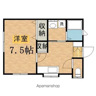 Mサンハイツ【1階】の間取り
