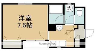 メゾンドシャルマン原町【1階】の間取り