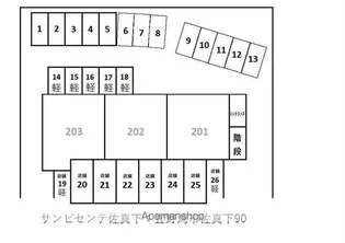 サンビセンテ佐真下【302号室】のその他画像
