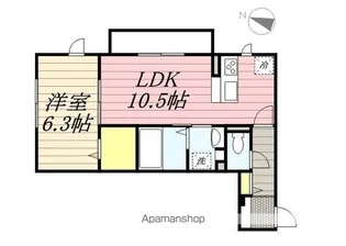 ホープヒル【3階】の間取り