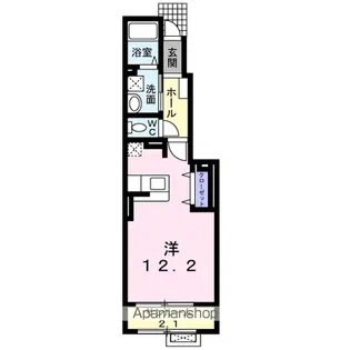 星六 弐号館【1階】の間取り