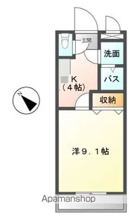 コンフォールONE(CONFORT ONE)【1階】の間取り
