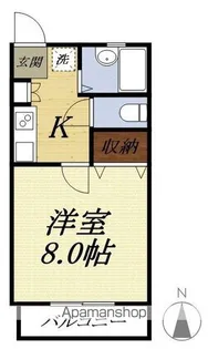 ミ・マニアーナB【1階】の間取り